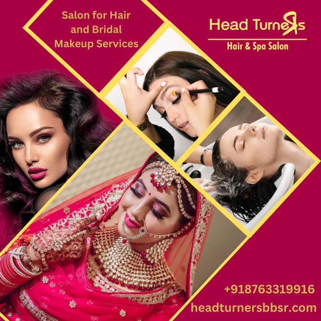 Salon for Hair and Bridal Makeup Services